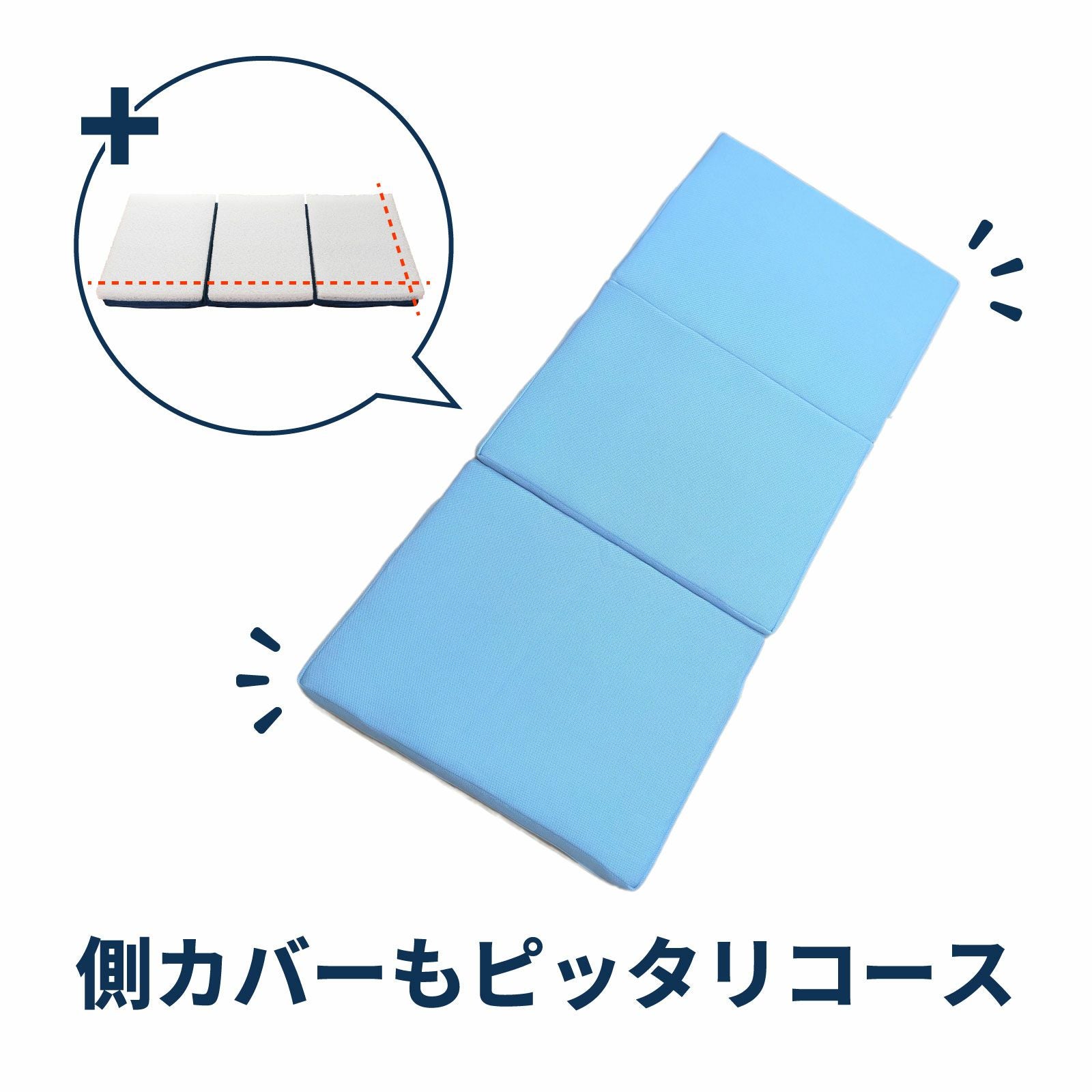 側カバーもピッタリコース