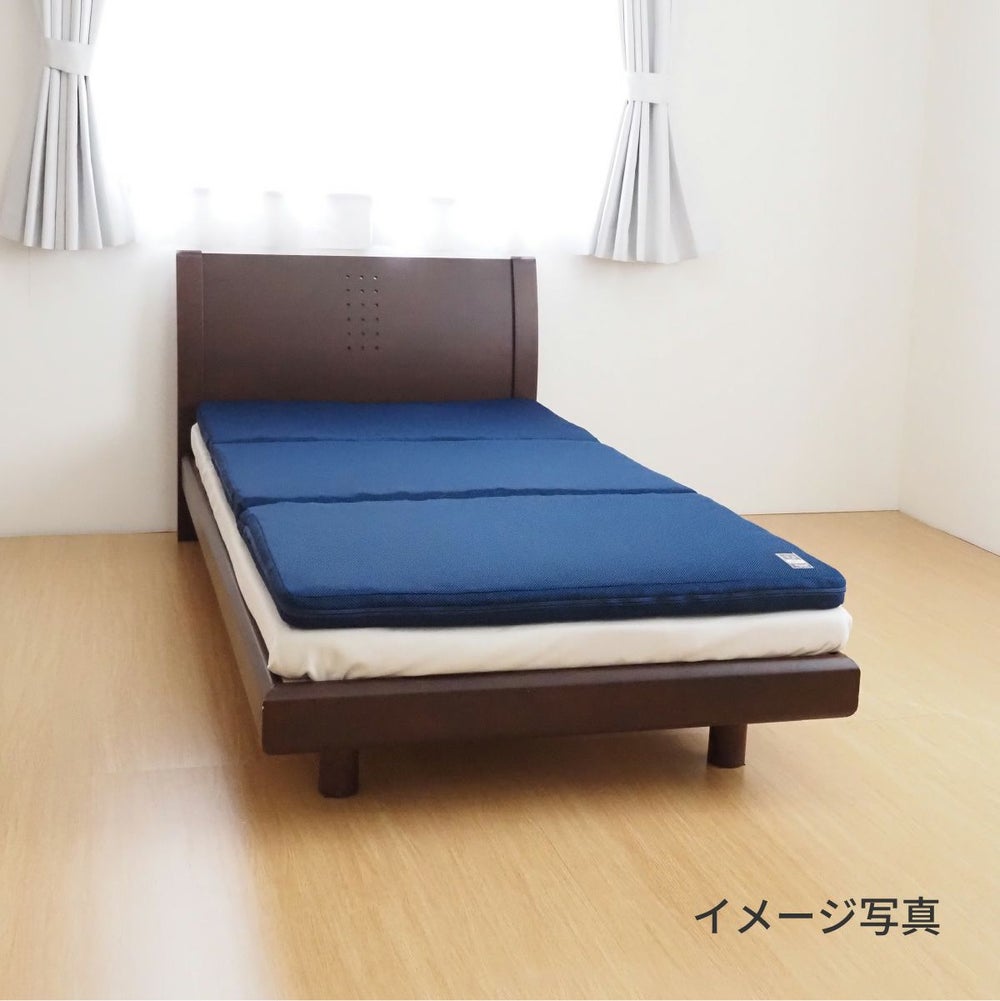 設置イメージ（本商品はお手持ちの敷寝具の上に設置してご利用ください）